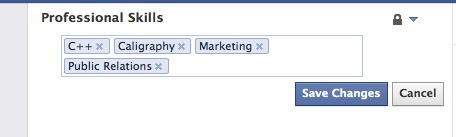 Facebook Adds Professional Skills Section to Profiles