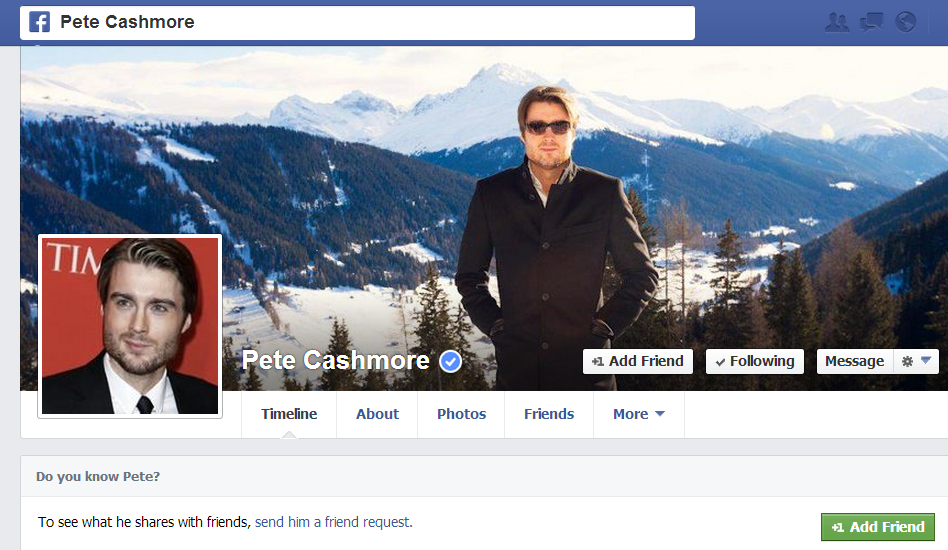 Pete Cashmore_verified account_FB
