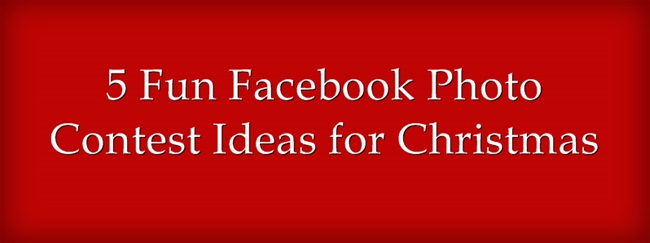 5 facebook photo contest idea for christmas