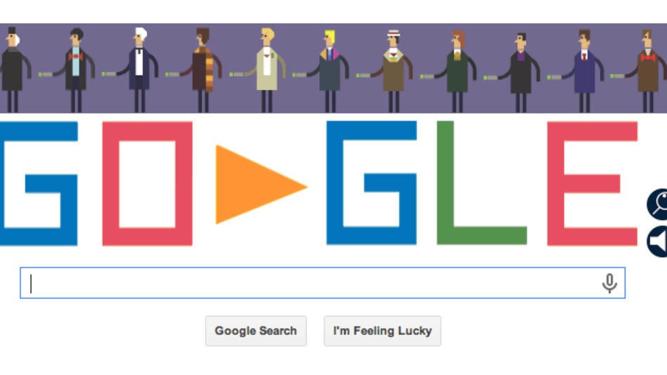 Doctor Who Google Doodle