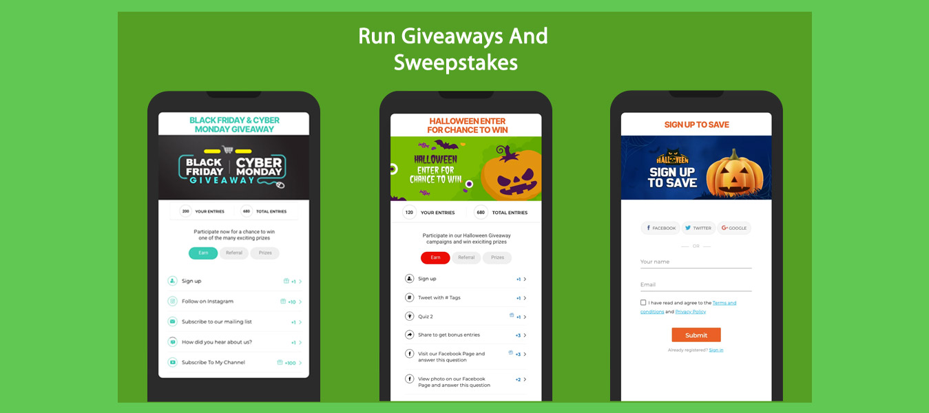 Social Boost: Giveaways and Contests